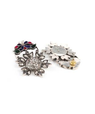 Sangeeta Boochra Silver Earrings 3