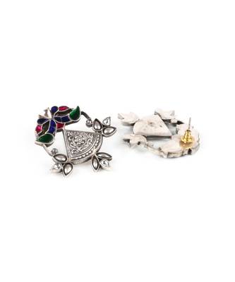 Sangeeta Boochra Silver Earrings 3