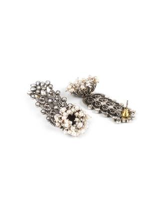 Sangeeta Boochra Silver Earrings 3