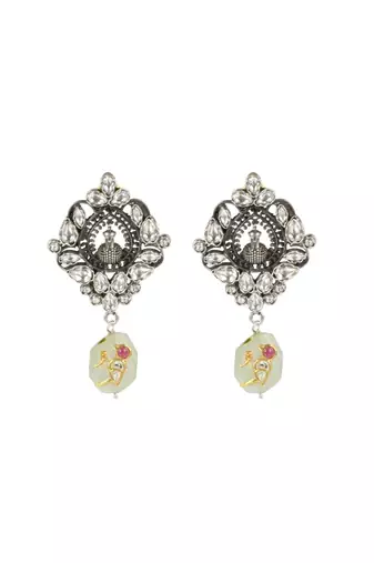Sangeeta Boochra Silver Earrings
