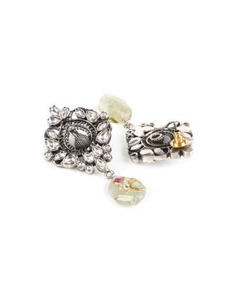 Sangeeta Boochra Silver Earrings 3