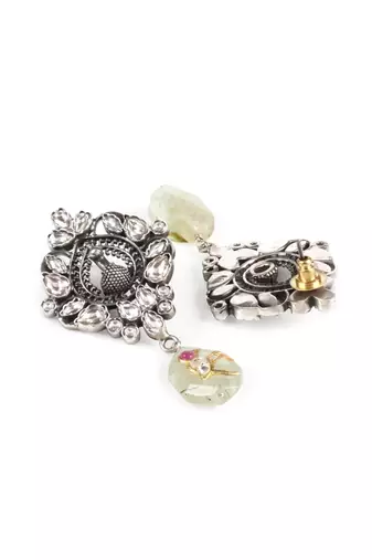 Sangeeta Boochra Silver Earrings