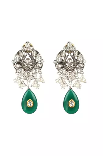Sangeeta Boochra Silver Earrings
