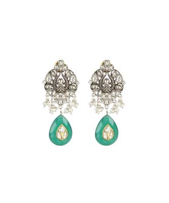 Sangeeta Boochra Silver Earrings 2