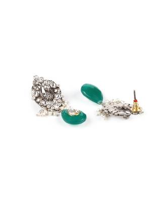 Sangeeta Boochra Silver Earrings 3