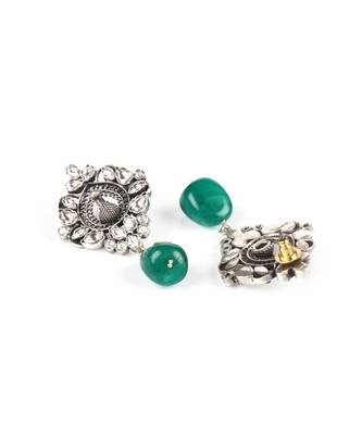 Sangeeta Boochra Silver Earrings 3