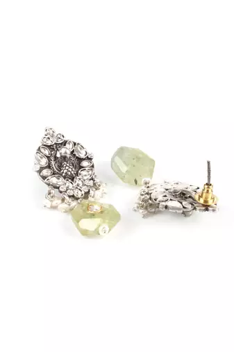 Sangeeta Boochra Silver Earrings