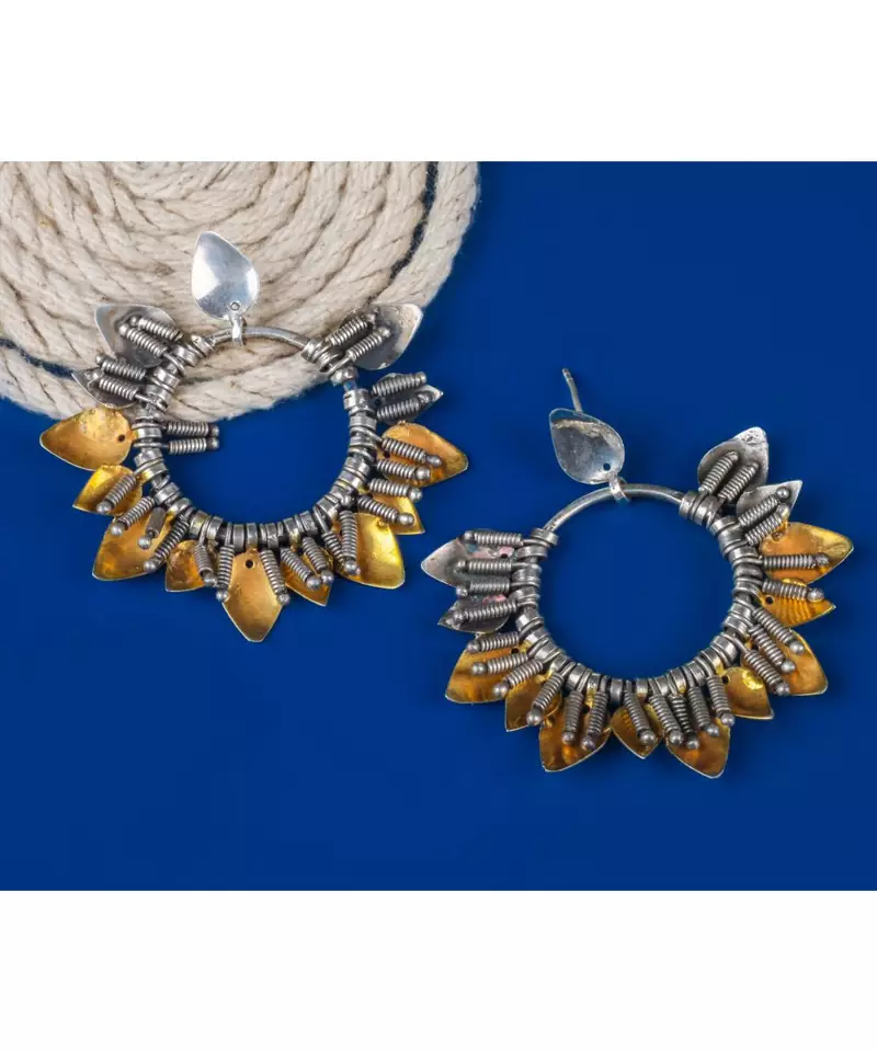 Sangeeta Boochra Silver Earrings