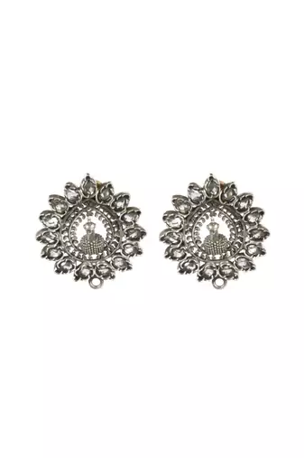 Sangeeta Boochra Silver Earrings
