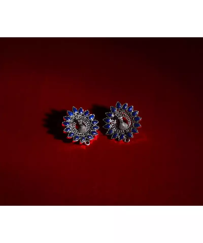 Sangeeta Boochra Silver Earrings