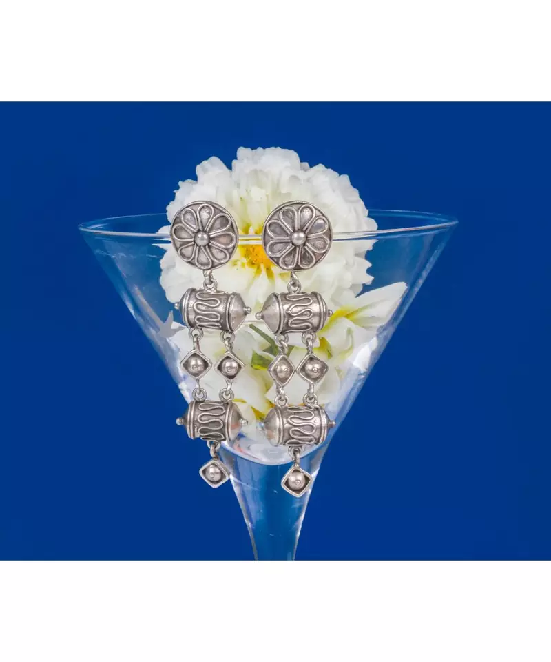 Sangeeta Boochra Silver Earrings