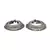 Sangeeta Boochra Silver Anklets
