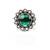Sangeeta Boochra Silver Ring
