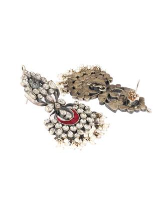 Sangeeta Boochra Silver Earrings 3