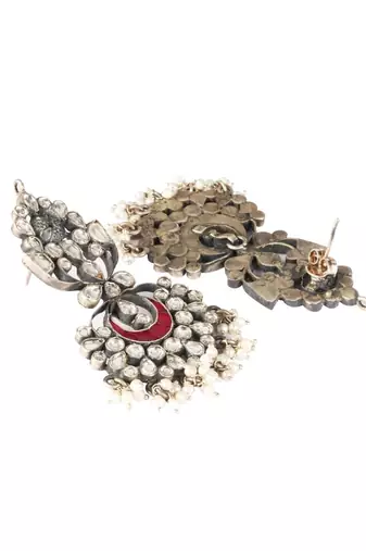 Sangeeta Boochra Silver Earrings