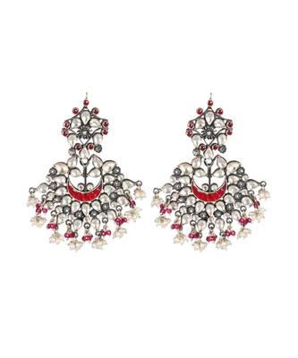 Sangeeta Boochra Silver Earrings 2