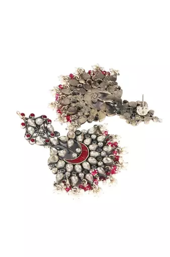 Sangeeta Boochra Silver Earrings