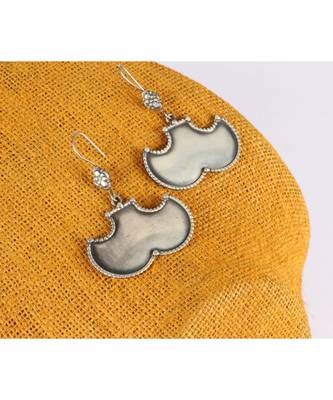 Sangeeta Boochra Silver Earrings 1