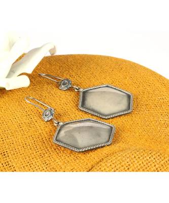 Sangeeta Boochra Silver Earrings 1