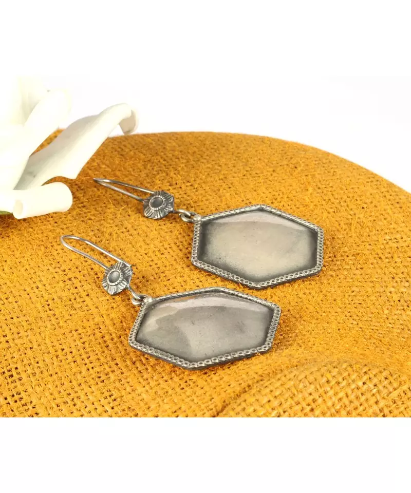 Sangeeta Boochra Silver Earrings
