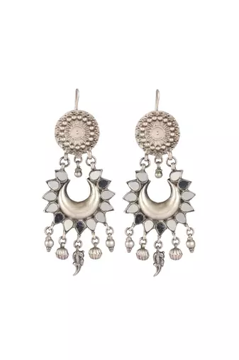 Sangeeta Boochra Silver Earrings