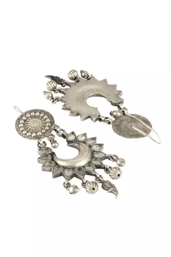Sangeeta Boochra Silver Earrings