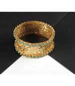 Sangeeta Boochra Silver Bangle With 24K Gold Plating