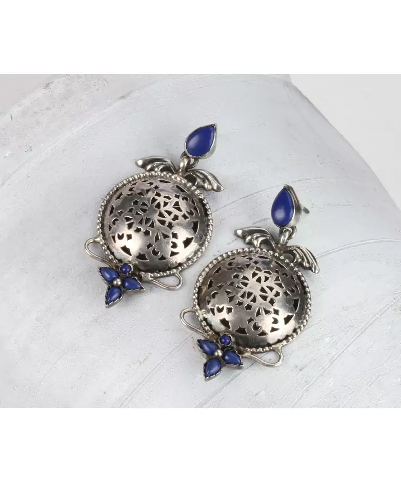 Sangeeta Boochra Silver Earrings