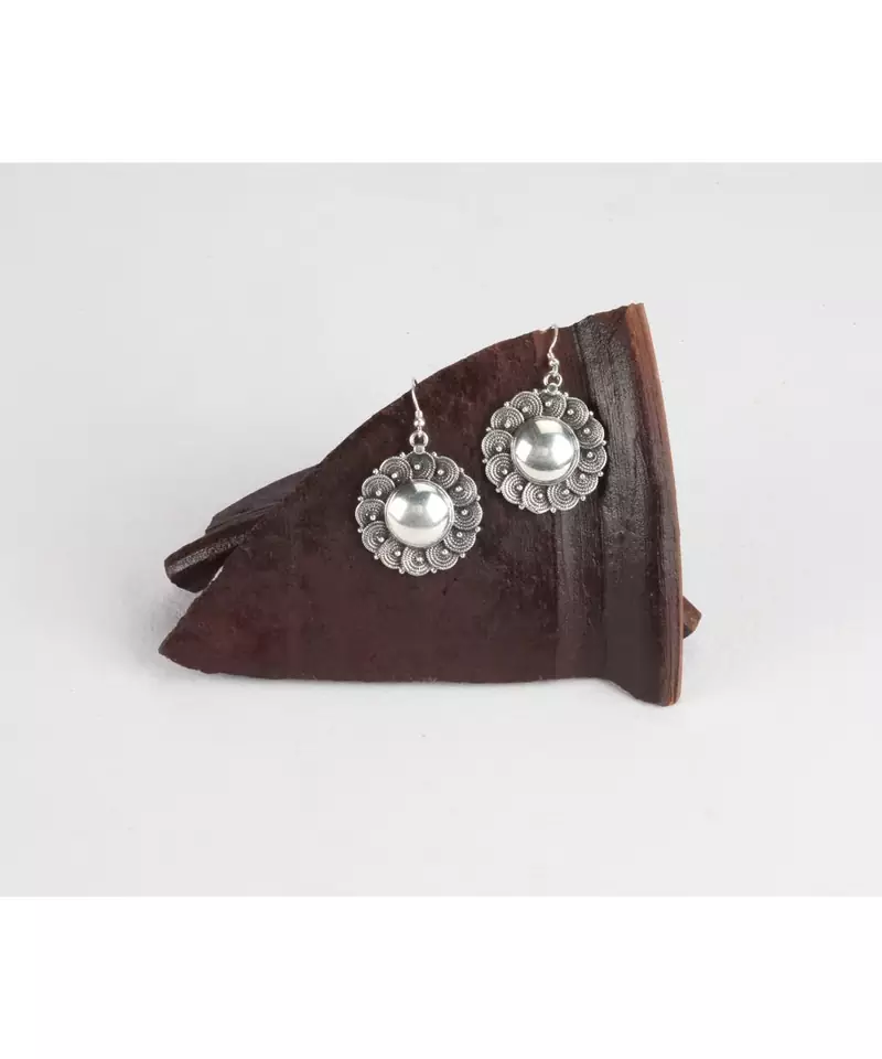 Sangeeta Boochra Silver Earrings
