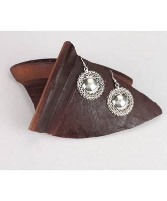 Sangeeta Boochra Silver Earrings 1