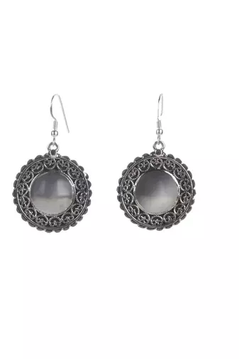 Sangeeta Boochra Silver Earrings
