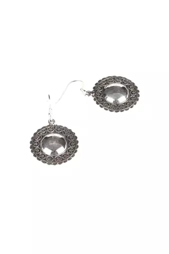 Sangeeta Boochra Silver Earrings