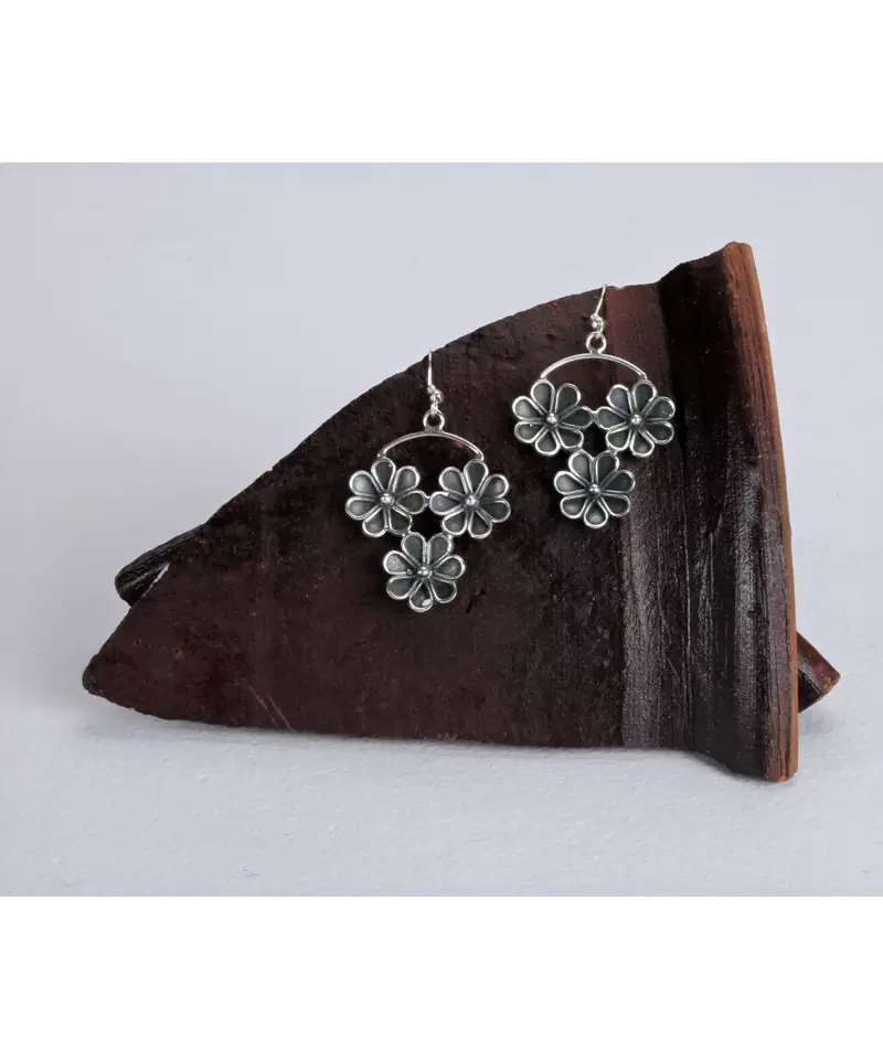 Sangeeta Boochra Silver Earrings