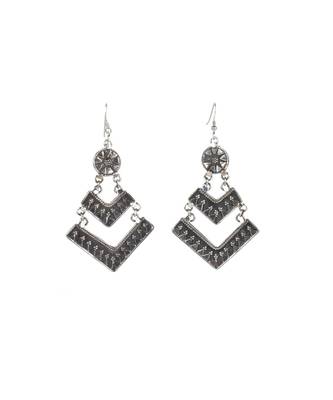 Sangeeta Boochra Silver Earrings 2
