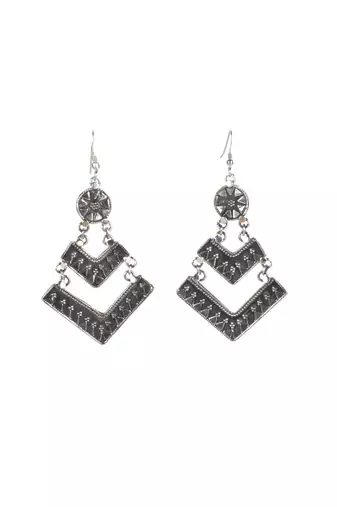 Sangeeta Boochra Silver Earrings