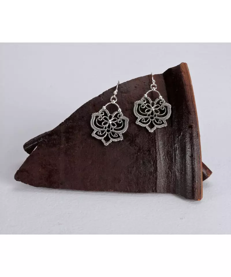 Sangeeta Boochra Silver Earrings