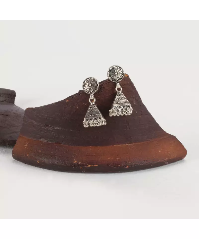 Sangeeta Boochra Silver Earrings