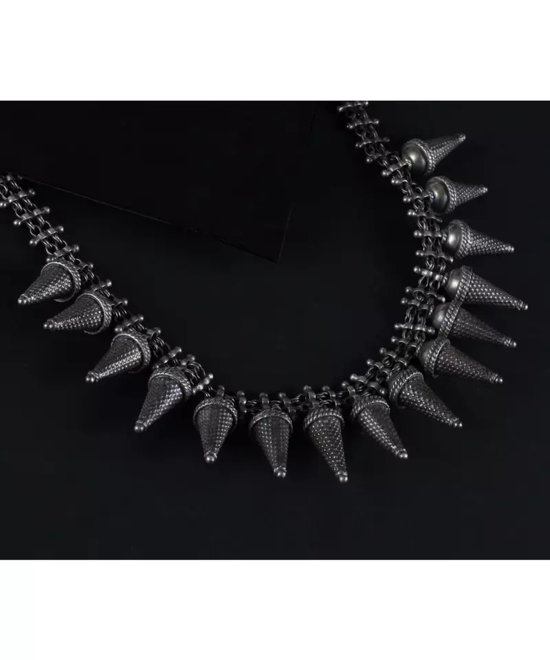 Sangeeta Boochra Silver Necklace