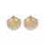 Sangeeta Boochra Silver Earrings With 24K Gold Plating