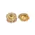 Sangeeta Boochra Silver Earrings With 24K Gold Plating