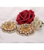 Sangeeta Boochra Silver Earrings With 24K Gold Plating