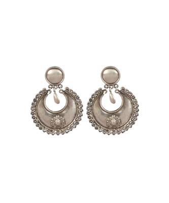 Sangeeta Boochra Silver Earrings 2