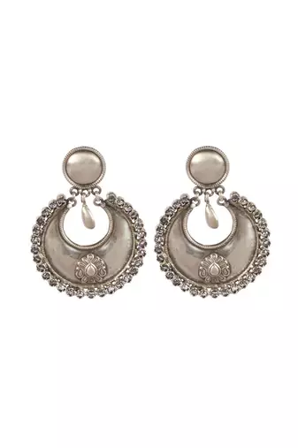 Sangeeta Boochra Silver Earrings