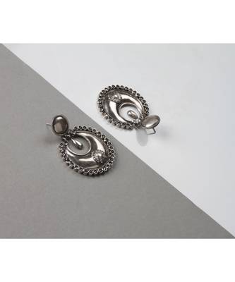 Sangeeta Boochra Silver Earrings 1