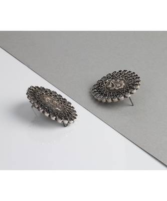 Sangeeta Boochra Silver Earrings 1