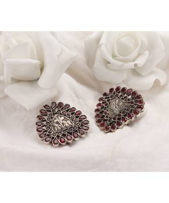 Sangeeta Boochra Silver Earrings 3
