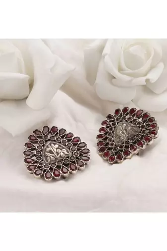 Sangeeta Boochra Silver Earrings
