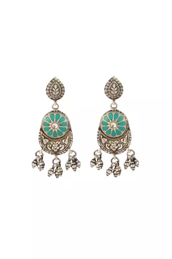 Sangeeta Boochra Silver Earrings