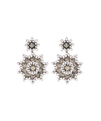 Sangeeta Boochra Silver Earrings 2