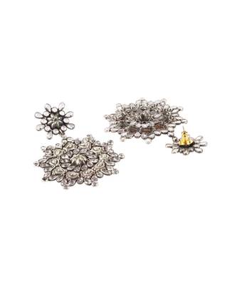 Sangeeta Boochra Silver Earrings 3